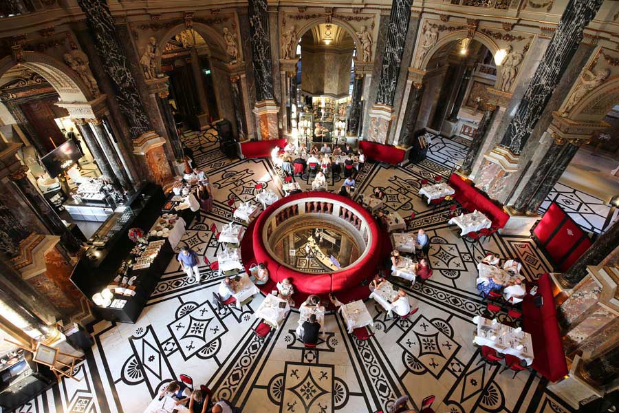 Restaurant im kunsthistorischem Museum Wien